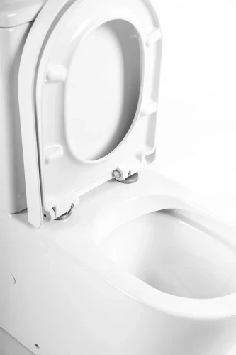 Унитаз компакт BelBagno Flay-R BB2149CPR/BB2149T/BB865SC с бачком и сиденьем Микролифт фаянс напольный