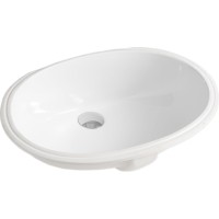 Раковина Artceram Diana 57 DIL001 01 00 Белая фарфор встраиваемый