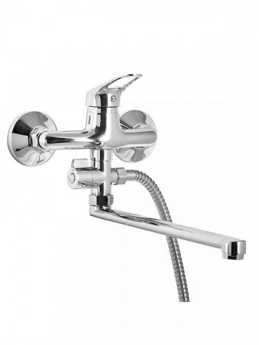 Смеситель для ванны Wisent WP21213 универсальный цвет Хром