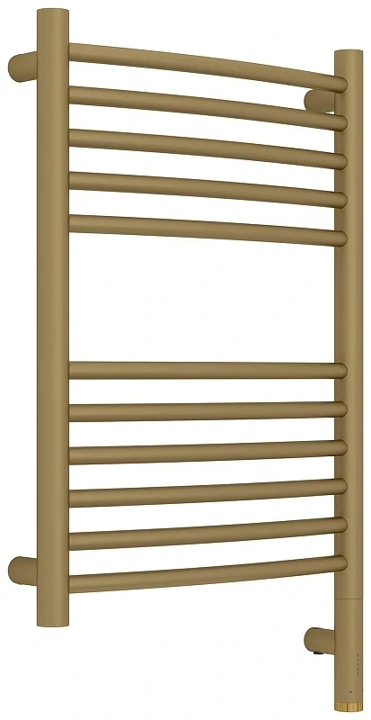 Электрический полотенцесушитель Сунержа Богема 3.1 выгнутая 60x40 032-6003-6040 цвет Матовое золото
