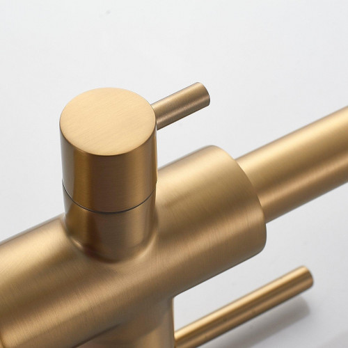 Смеситель для кухни Shevanik S228G цвет Золотой сатин