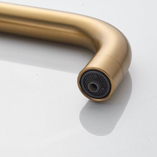 Смеситель для кухни Shevanik S228G цвет Золотой сатин