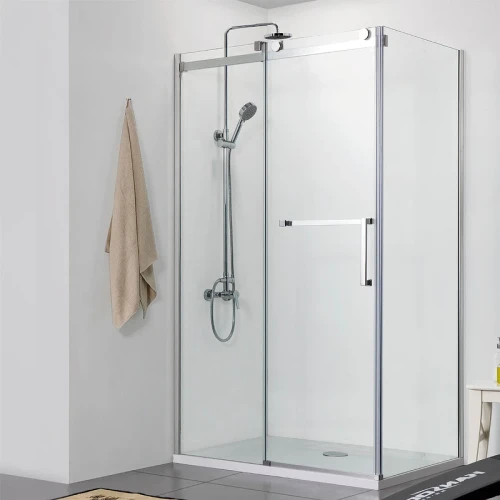 Душевой уголок Azario Vancouver 120х90 AZ-NKF1131-L 900 профиль Серебро стекло прозрачное