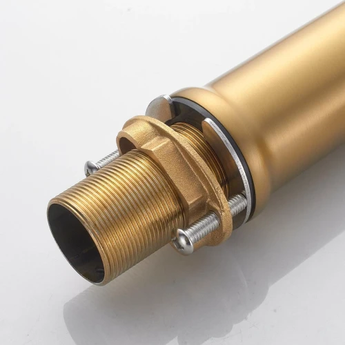 Смеситель для раковины Shevanik S4701G цвет Золотой сатин