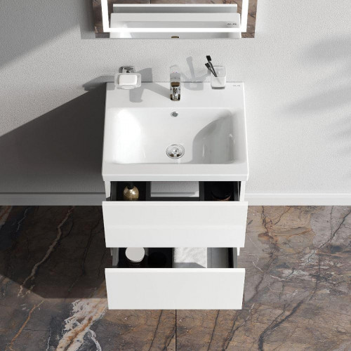 Тумба под раковину AM.PM Gem 50 M90FHX0502WG подвесная цвет Белый