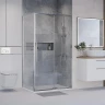 Душевая стенка Niagara Nova 100 NG-A100-34 профиль Хром стекло прозрачное