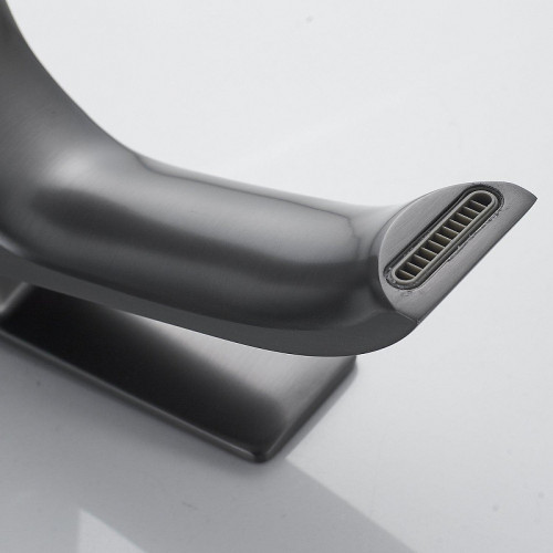 Смеситель для раковины Shevanik S4001T цвет Оружейная сталь