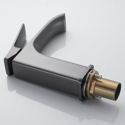 Смеситель для раковины Shevanik S4001T цвет Оружейная сталь