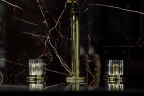 Смеситель для раковины Boheme Elegante 152-G-EL Золото латунь