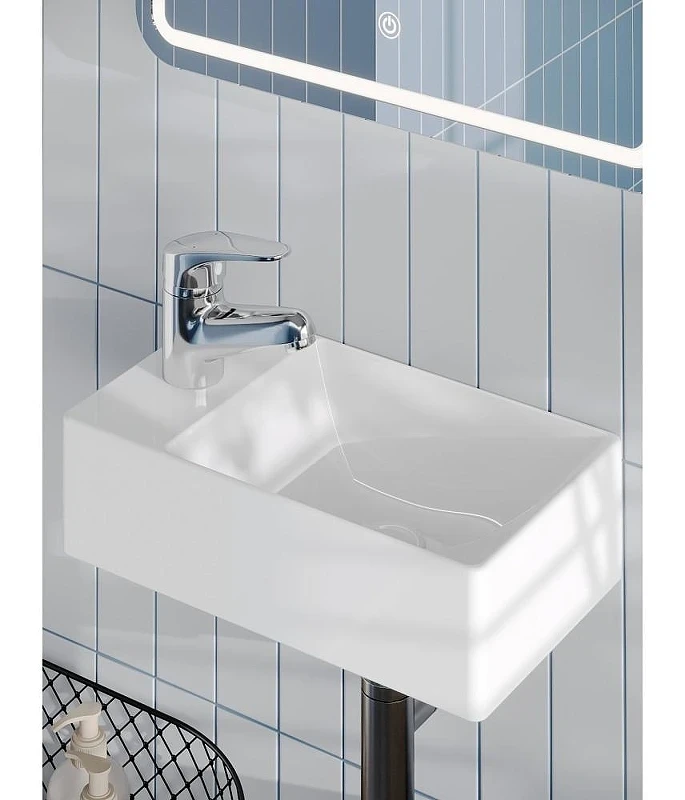 Раковина Agger 38 R ASH131375R цвет Белый глянцевый