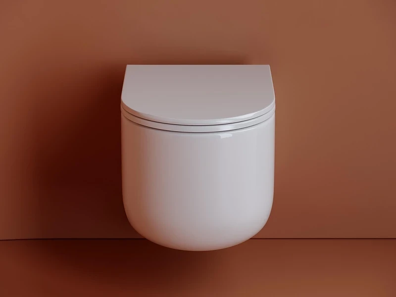 Комплект унитаза с инсталляцией Ceramicanova Ulma CN4006_121001CH цвет Белый с сиденьем Микролифт и клавишей смыва цвет Хром глянцевый