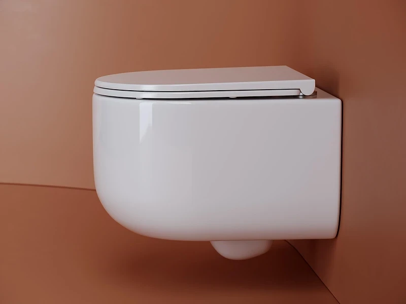 Комплект унитаза с инсталляцией Ceramicanova Ulma CN4006_121001CH цвет Белый с сиденьем Микролифт и клавишей смыва цвет Хром глянцевый