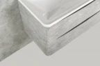 Тумба под раковину BelBagno ACQUA-1000-2C-SO-CVG подвесная Cemento Verona Grigio МДФ / ЛДСП