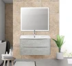 Тумба под раковину BelBagno ACQUA-1000-2C-SO-CVG подвесная Cemento Verona Grigio МДФ / ЛДСП