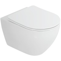 Комплект унитаза Cezares Stylus-Tor CZR-6601-TH-TOR/CZR2316SC с инсталляцией BelBagno BB002-80/BB014-SR-BIANCO с сиденьем Микролифт и Белой клавишей смыва фаянс подвесной