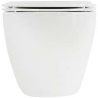 Комплект унитаза Cezares Stylus-Tor CZR-6601-TH-TOR/CZR2316SC с инсталляцией BelBagno BB002-80/BB014-SR-BIANCO с сиденьем Микролифт и Белой клавишей смыва фаянс подвесной