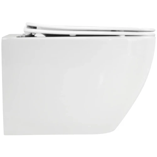 Комплект унитаза Cezares Stylus-Tor CZR-6601-TH-TOR/CZR2316SC с инсталляцией BelBagno BB002-80/BB014-SR-BIANCO с сиденьем Микролифт и Белой клавишей смыва фаянс подвесной