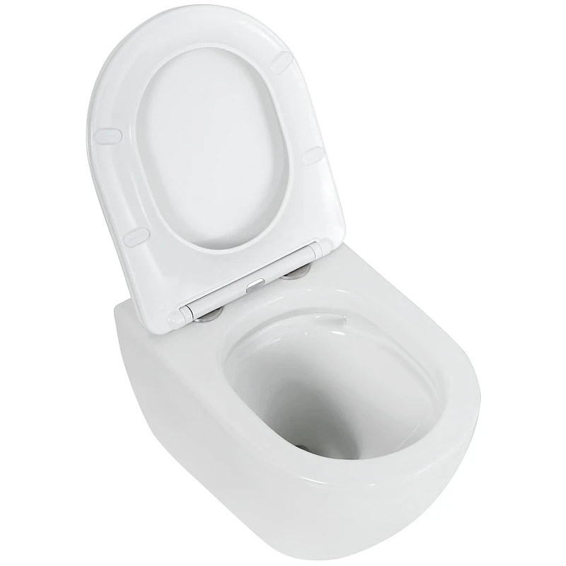 Комплект унитаза Cezares Stylus-Tor CZR-6601-TH-TOR/CZR2316SC с инсталляцией BelBagno BB002-80/BB014-SR-BIANCO с сиденьем Микролифт и Белой клавишей смыва фаянс подвесной