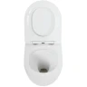 Комплект унитаза Cezares Stylus-Tor CZR-6601-TH-TOR/CZR2316SC с инсталляцией BelBagno BB002-80/BB014-SR-BIANCO с сиденьем Микролифт и Белой клавишей смыва фаянс подвесной