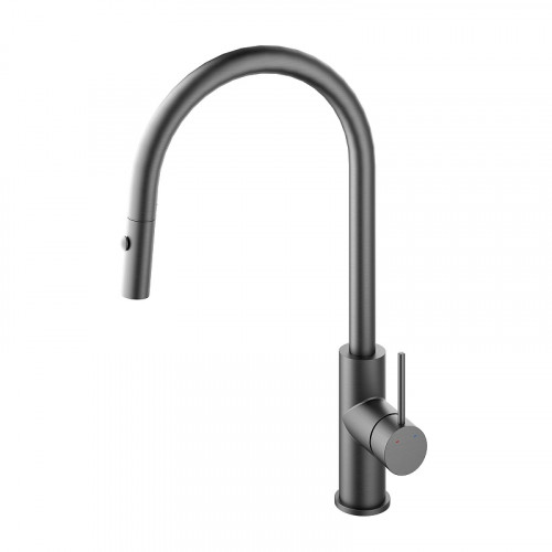 Смеситель для кухни Vincea VKF-2C1GM цвет Вороненая сталь