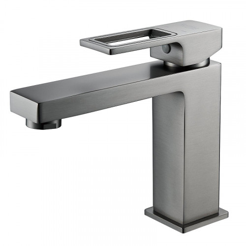 Смеситель для раковины Raffine F0196T цвет Оружейная сталь