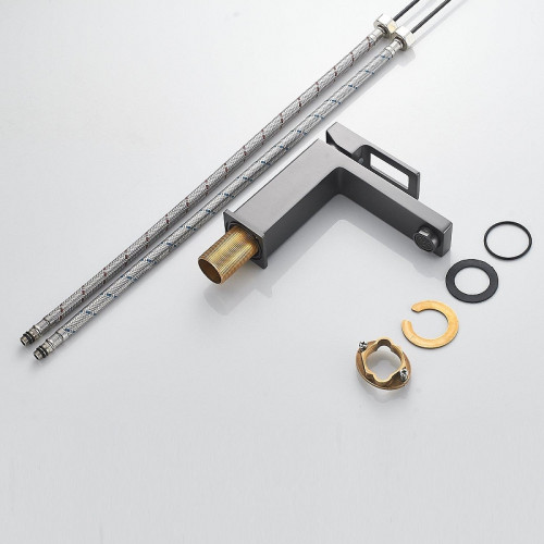 Смеситель для раковины Raffine F0196T цвет Оружейная сталь