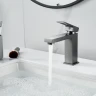 Смеситель для раковины Raffine F0196T цвет Оружейная сталь