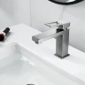 Смеситель для раковины Raffine F0196T цвет Оружейная сталь