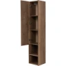 Шкаф пенал BelBagno Kraft 33 L KRAFT-1600-1A-SC-RT-L подвесной Rovere Tabacco МДФ / ЛДСП