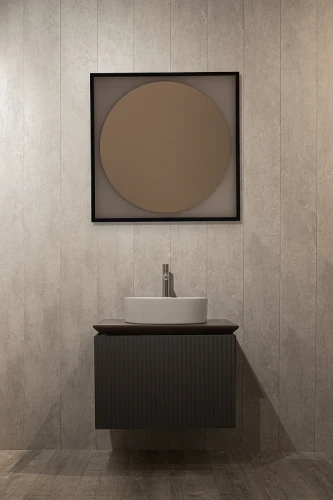 Зеркало Silver Mirrors Mone 80 LED-00002740 с подсветкой Черное с бесконтактным выключателем и диммером стекло