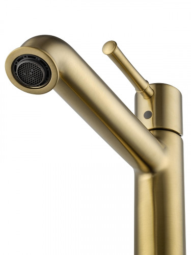 Смеситель для раковины Wonzon &amp; Woghand Tor WW-88019073-BG цвет Брашированное золото