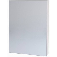 Зеркальный шкаф Dreja Almi 50 99.9008 Белый МДФ / ЛДСП, стекло