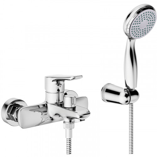 Смеситель для ванны Lemark Selena LM0812C Хром латунь на стену