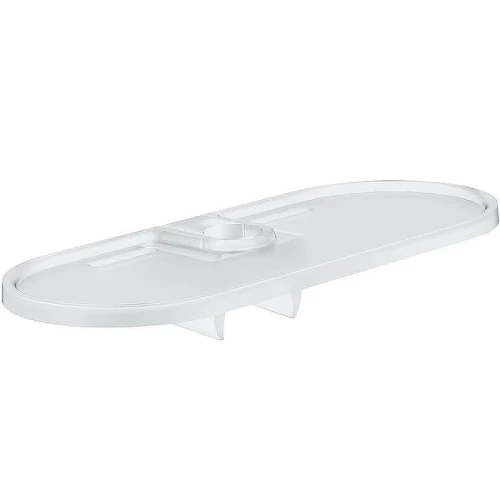 Полочка Grohe Tempesta Classic 27596000 на душевую штангу Прозрачная