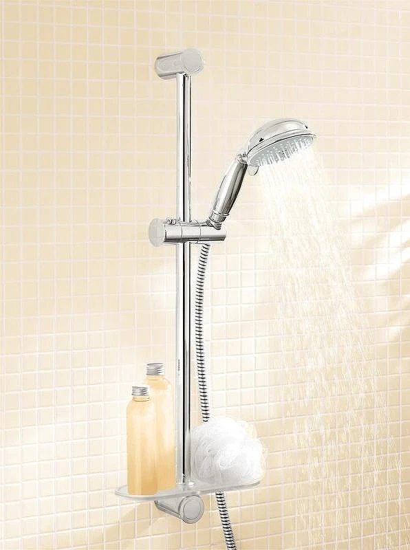Полочка Grohe Tempesta Classic 27596000 на душевую штангу Прозрачная