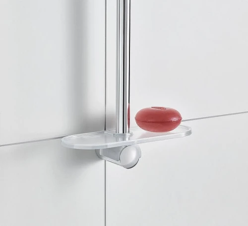 Полочка Grohe Tempesta Classic 27596000 на душевую штангу Прозрачная