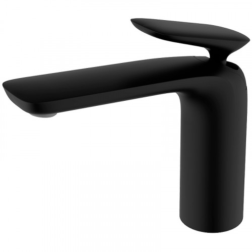 Смеситель для раковины AQUAme Como AQM6510MB Черный матовый латунь