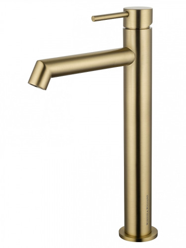 Смеситель для раковины Wonzon &amp; Woghand WW-H1064-BG цвет Брашированное золото