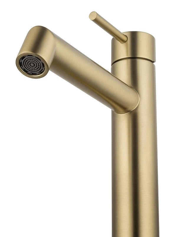 Смеситель для раковины Wonzon & Woghand WW-H1064-BG цвет Брашированное золото