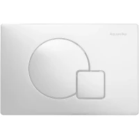 Клавиша смыва Aquanika Basic Q-type 01.02.48 Белая