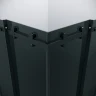 Душевой уголок Grossman Classic 80х80 300.K33.04.8080.21.10 профиль Черный матовый стекло тонированное