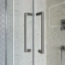 Душевой уголок BelBagno Marino 2 120x90 MARINO-2-AH-2-120/90-C-GM профиль Оружейная сталь стекло прозрачное