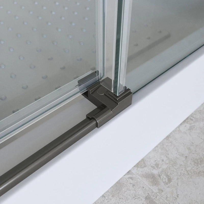Душевой уголок BelBagno Marino 2 120x90 MARINO-2-AH-2-120/90-C-GM профиль Оружейная сталь стекло прозрачное