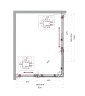 Душевой уголок BelBagno Marino 2 120x90 MARINO-2-AH-2-120/90-C-GM профиль Оружейная сталь стекло прозрачное