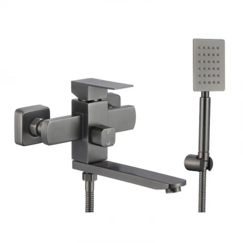 Смеситель для ванны Fmark FS8104Q цвет Графит