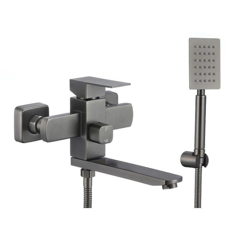 Смеситель для ванны Fmark FS8104Q цвет Графит