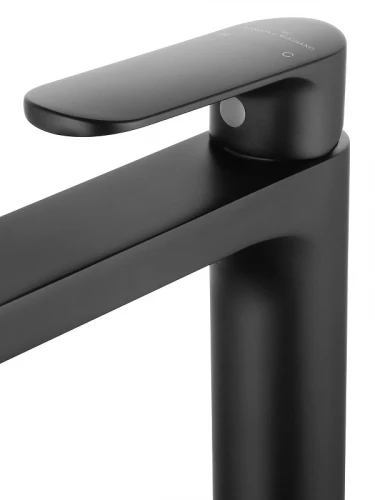 Смеситель для раковины Wonzon & Woghand WW-H1034-MB цвет Черный матовый