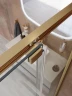 Душевая дверь Cezares Lux 120 LUX-B-FS-11-120-C-BORO профиль Брашированное золото стекло прозрачное