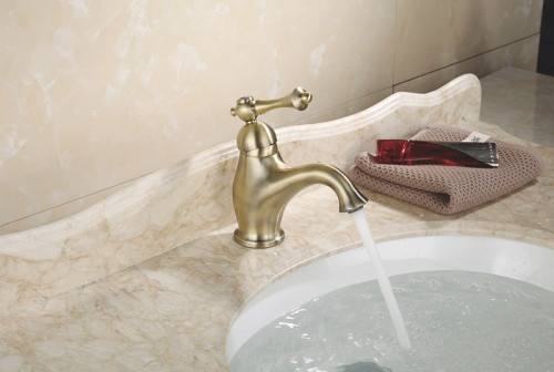 Смеситель для раковины Rose R01Q R0101Q Бронза латунь