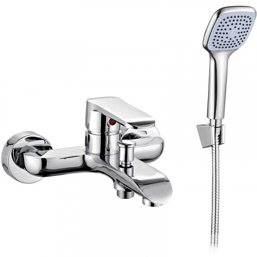 Смеситель для ванны Melodia della vita Heavy Metal MDV35640 Хром латунь на стену